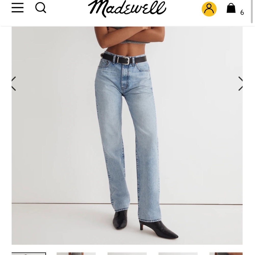 Madewell 90s Straight Jeans